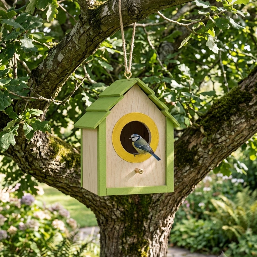 Luxury Gold Ring PVC Birdhouse