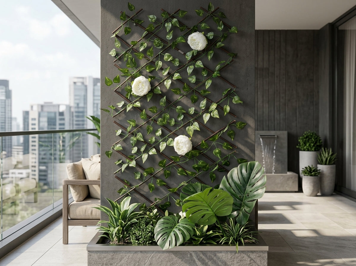 Artificial Garden Plant Fence