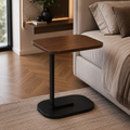 Fixed Height C-Shaped Sofa Side Table