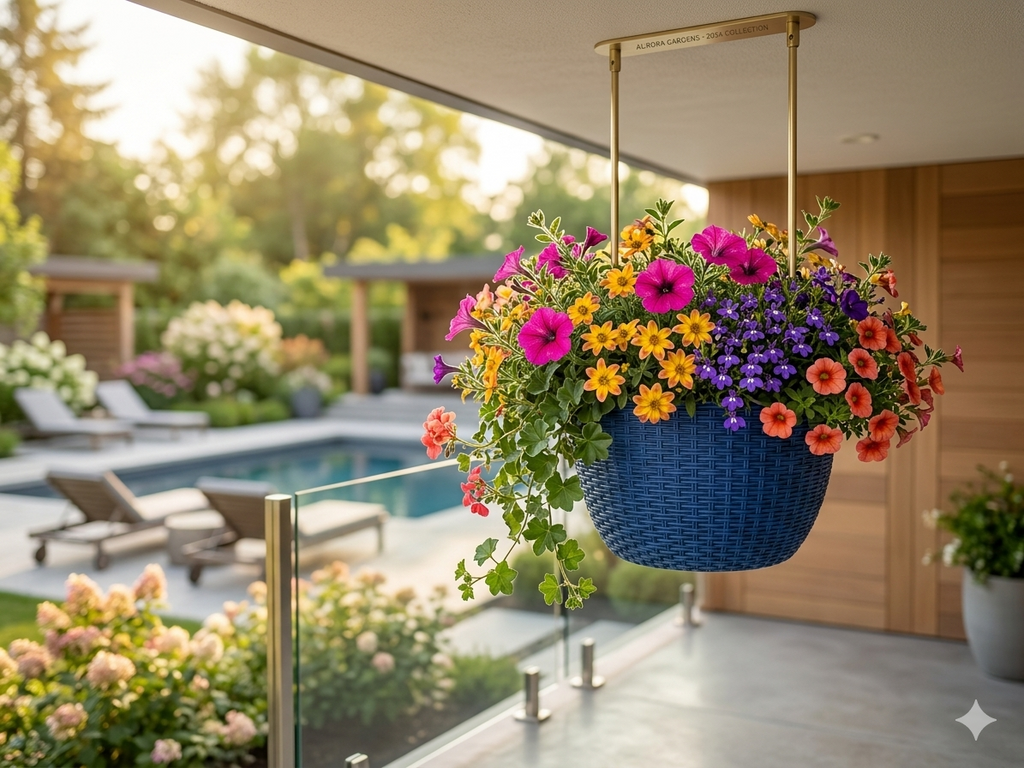Wall Hanging Planter Basket