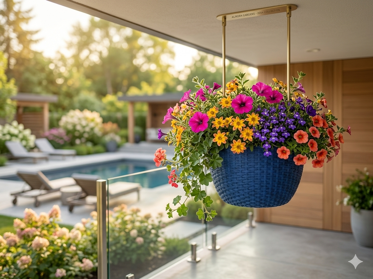 Wall Hanging Planter Basket