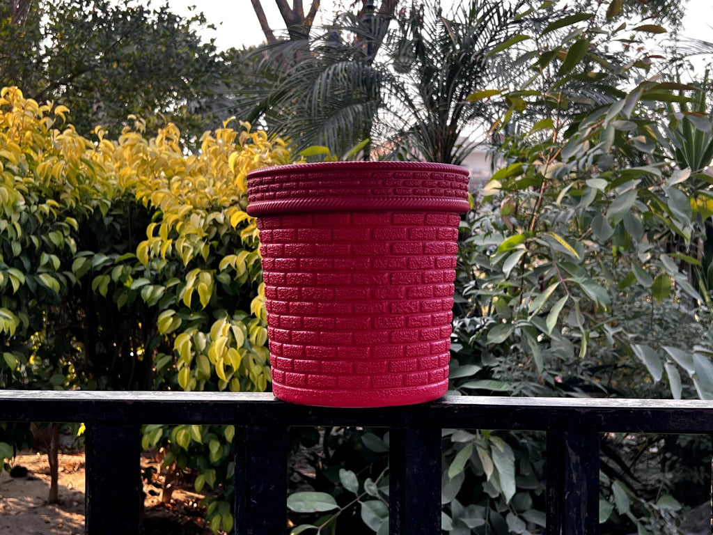 Brick Fiber Pots for Plants