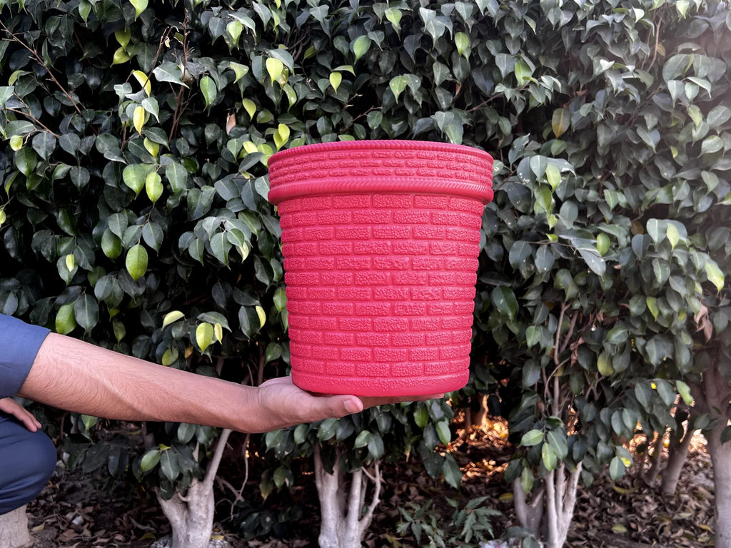 Brick Fiber Pots for Plants