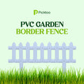 Decorative PVC Garden Border Fence