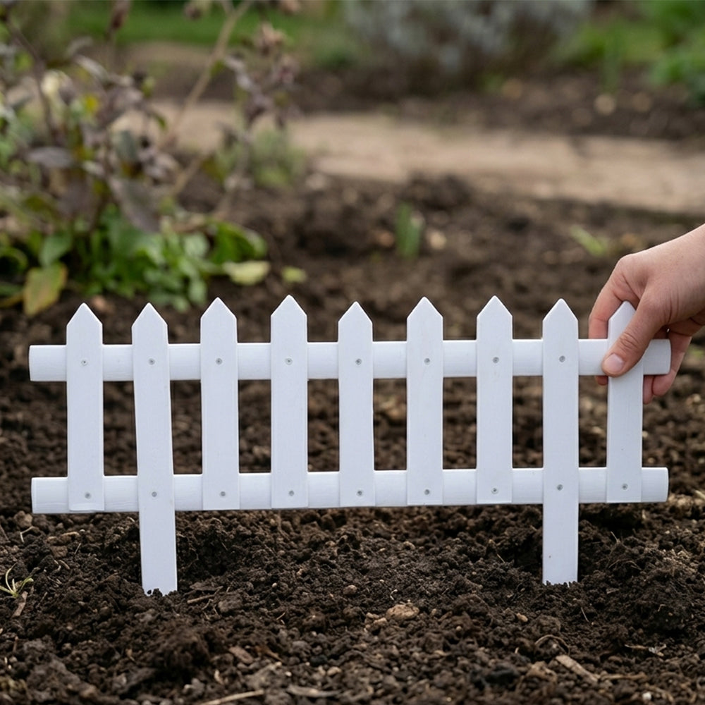 Decorative PVC Garden Border Fence