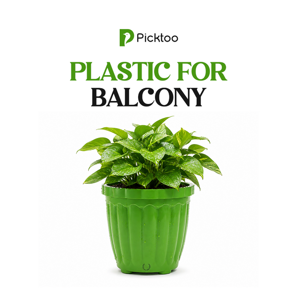 Plastic Hanging Pot for Balcony & Garden