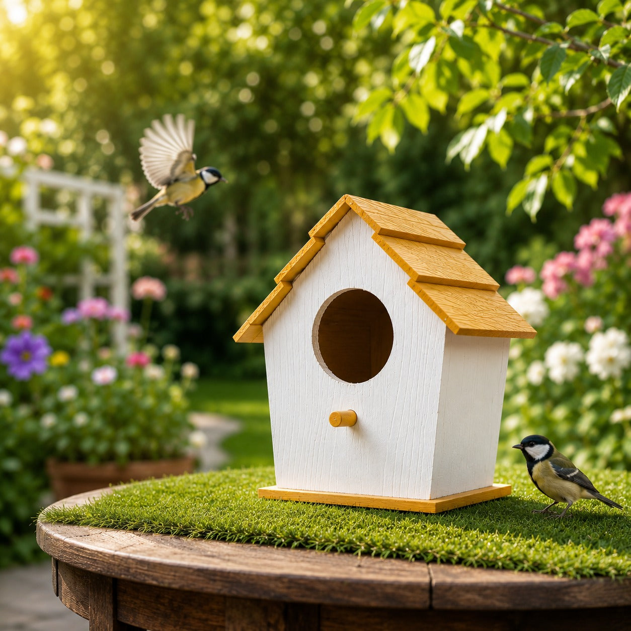 Premium Waterproof PVC Bird House